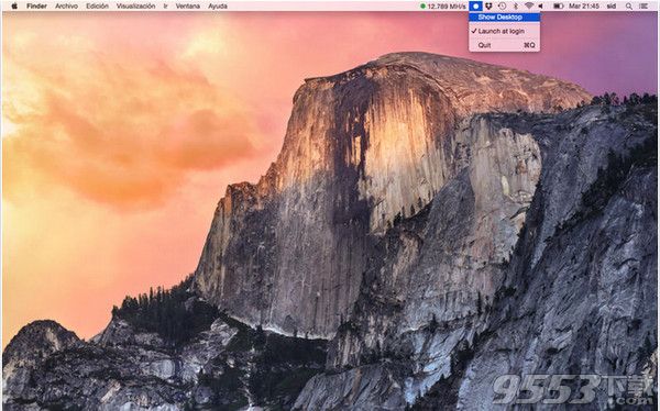 Hide Desktop for Mac