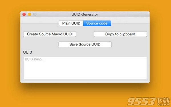 UUID Generator for Mac