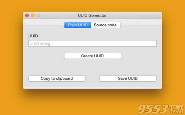 UUID Generator for Mac