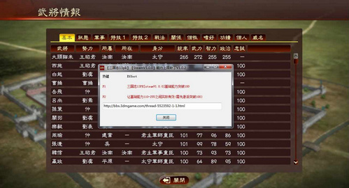 三國(guó)志13威力加強(qiáng)版 能力上限修改器v1.0.2大頭貓米版