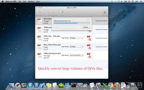DjVu-to-PDF for Mac