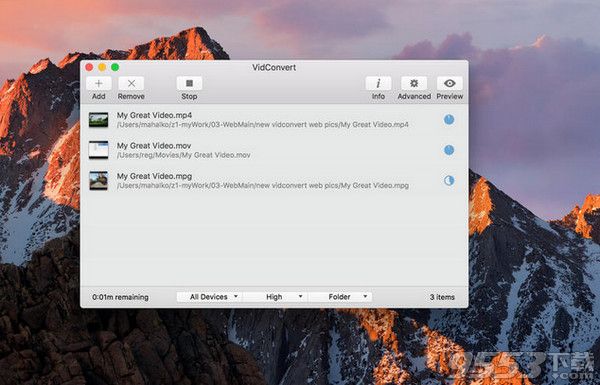 VidConvert for Mac中文版