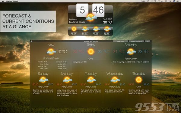 Weather Widget Mac版