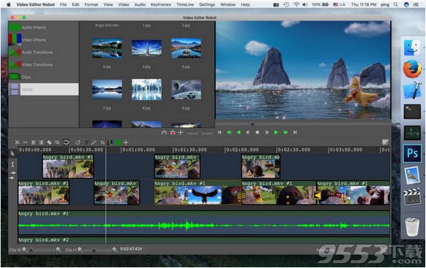 Video Editor Robot for Mac