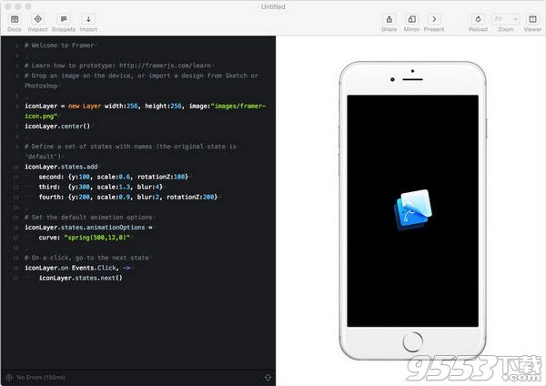 Framer Studio for Mac