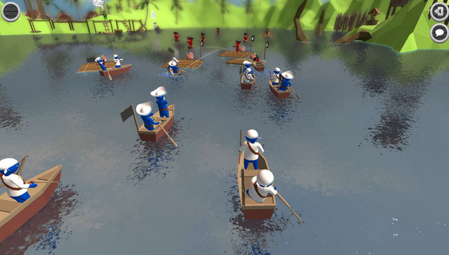 乏味的木筏战斗模拟器下载_乏味的木筏战斗模拟器单机游戏下载图1