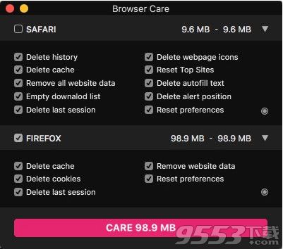 Browser Care for Mac