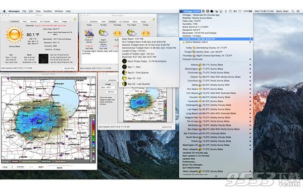 WeatherMan Mac版