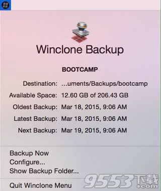 WinClone Pro for Mac