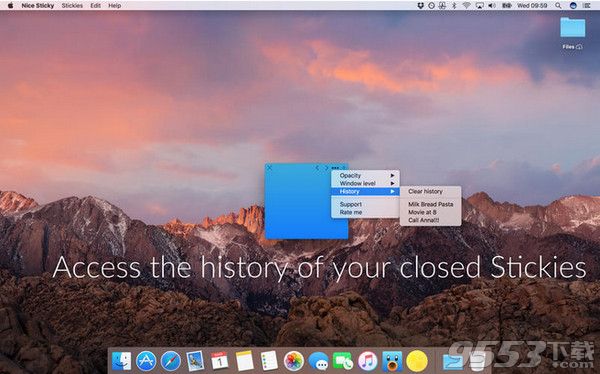 Nice Sticky for Mac