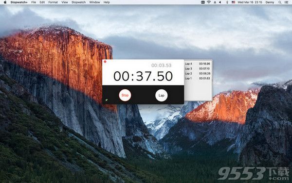 Stopwatch for Mac