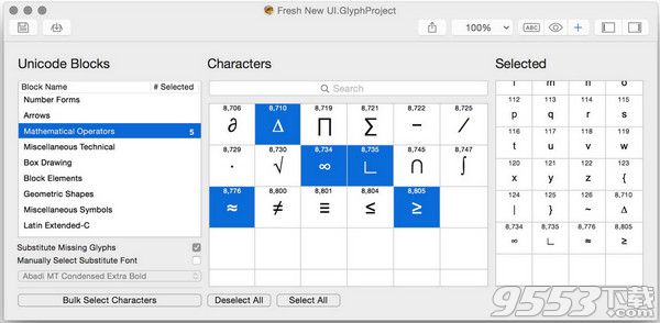 Glyph Designer 2 for Mac