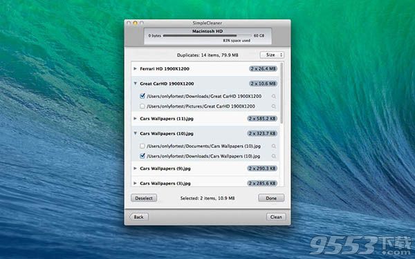 SimpleCleaner Mac最新版