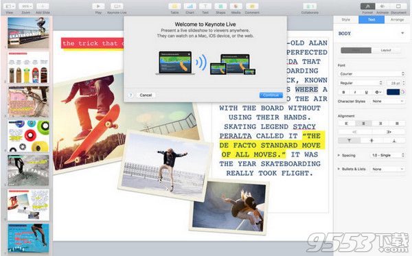 Keynote 7 for Mac破解版