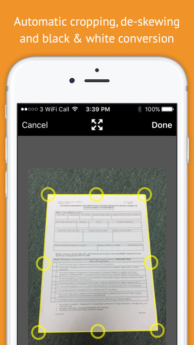 Snapfax拍照传真苹果版下载-Snapfax移动传真机iOS版下载v1.18图1