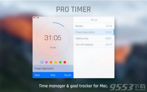 Pro Timer for Mac
