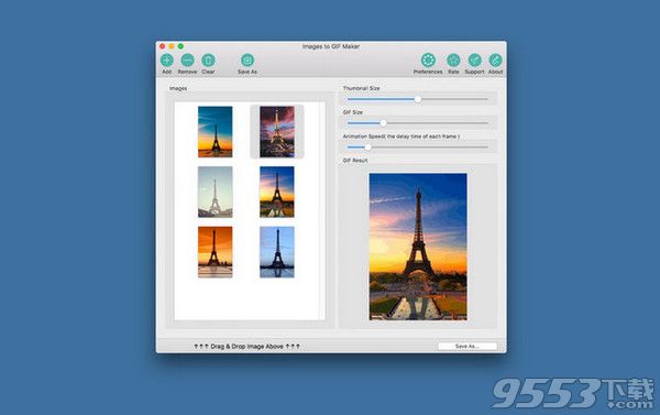 Images to GIF Maker for Mac