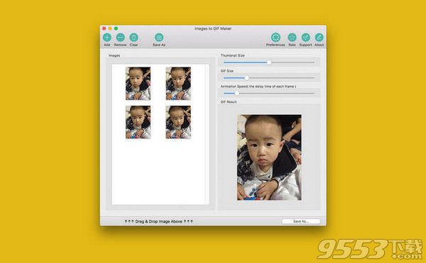 Images to GIF Maker for Mac