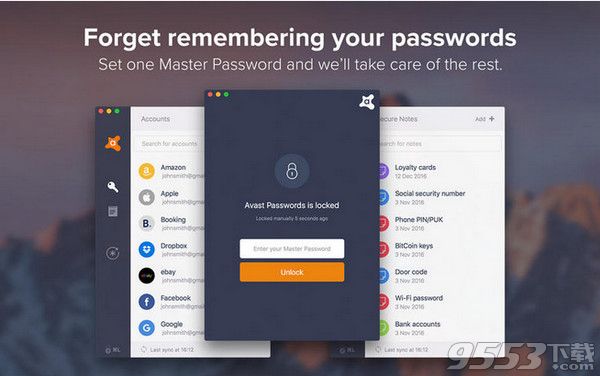 Avast Passwords Mac版