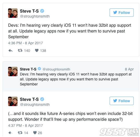 iOS11将完全停止支持32位应用是真的吗 iOS11完全停止支持32位应用详情