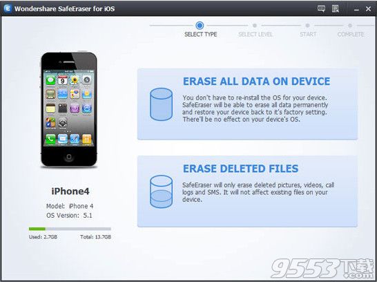 iPhone Data Eraser for Mac