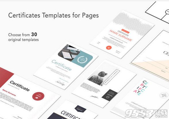 Certificates Templates for Pages Mac版
