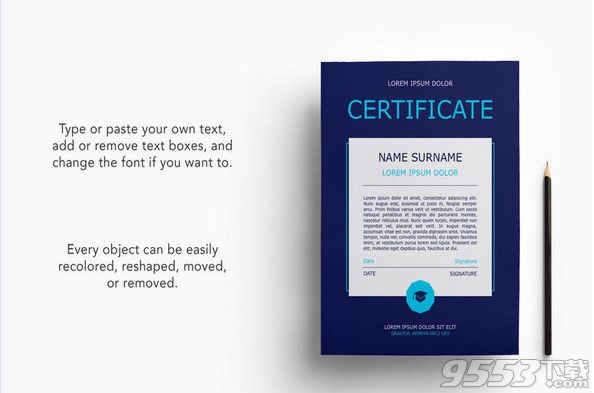 Certificates Templates for Pages Mac版
