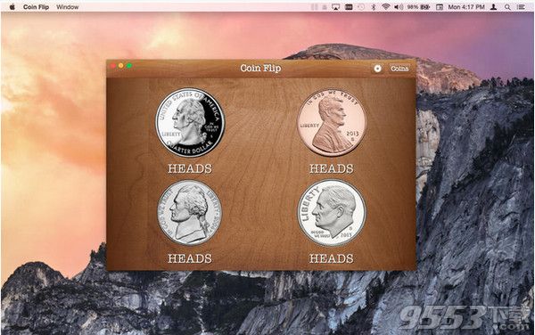 Coin Flip for Mac