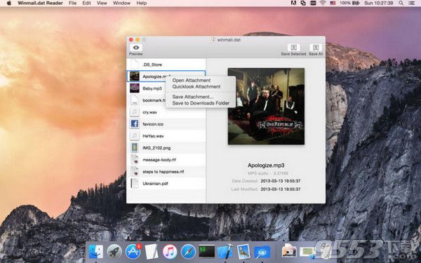 Winmail.dat閱讀器Mac版