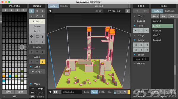 MagicaVoxel Mac汉化版