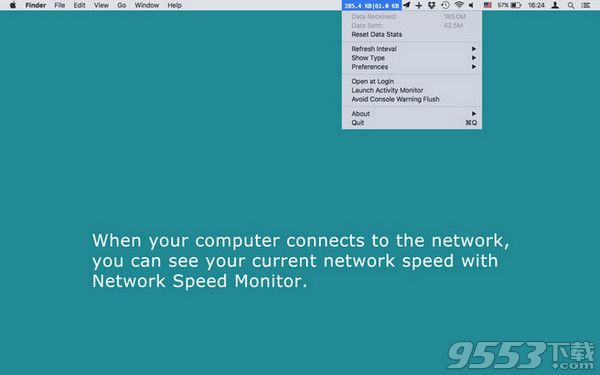 网速监测精灵Mac版