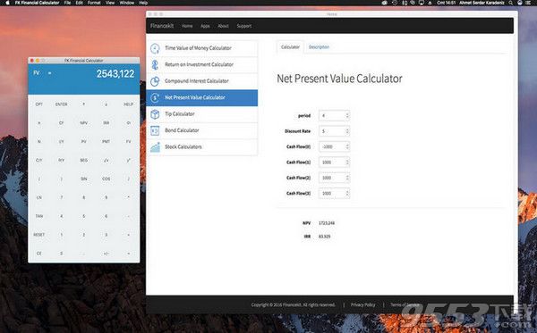 FK Financial Calculator Mac版