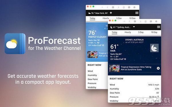 ProForecast for The Weather Channel Mac版
