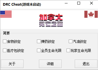 加拿大死亡之路 漢化版修改器