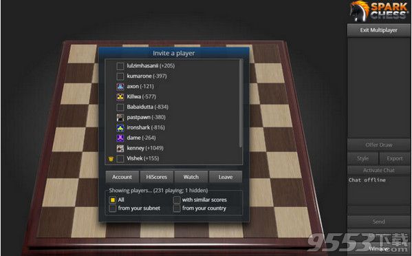 SparkChess for Mac(国际象棋)