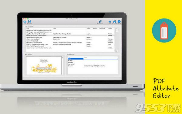 PDF Attribute Editor Mac版