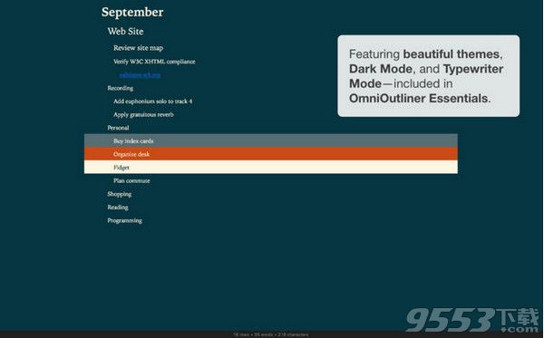 Omnioutliner pro 5 Mac破解版