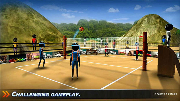 火柴人排球比赛中文破解版下载-火柴人排球比赛汉化安卓版下载V1.0.2图1