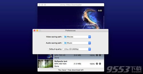 Ummy Video Downloader Mac破解版