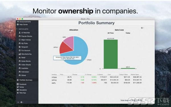 Stock Plus Pro Mac破解版