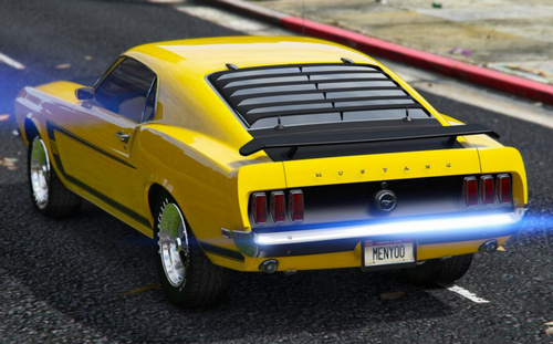 俠盜獵車手5 全版本1969款福特野馬 Mustang Boss 302