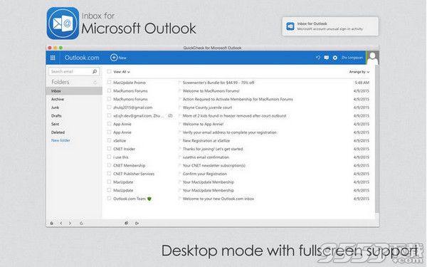 Inbox for Outlook Mac官方版