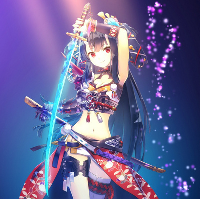 wallpaper engine 雙刀戰(zhàn)斗少女動態(tài)壁紙