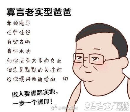 你的爸爸是什么类型最新介绍 在你心目中你父亲是什么样的类型