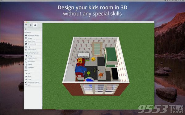 Kids Room Design 5D Mac版