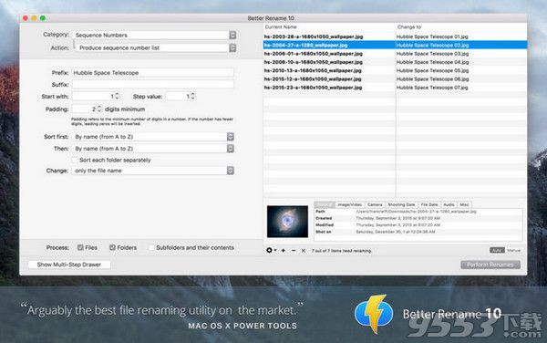 Better Rename 10 Mac版