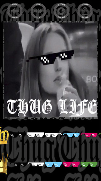 thug life软件iPhone最新版下载-thug life maker苹果手机版下载v1.2图2