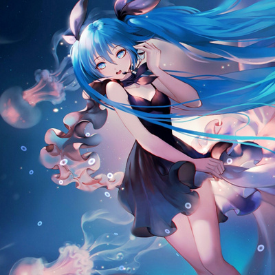 wallpaper engine 海中初音動態(tài)壁紙