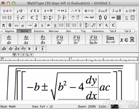 MathType Mac中文破解版