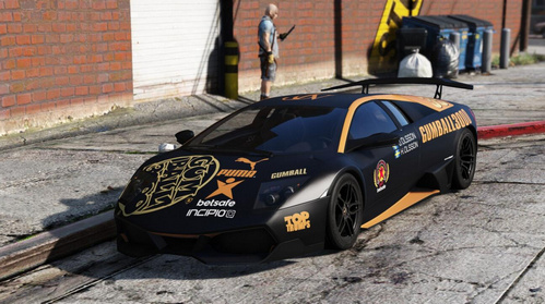 俠盜獵車手5 v1.1蘭博基尼Lamborghini Murcielago LP670-4 MOD